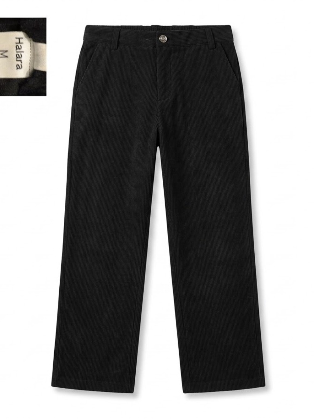 Halara  Black Corduroy Pants